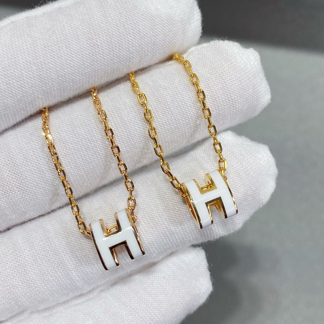 [Elowen Jewels]MINI POP H NECKLACE