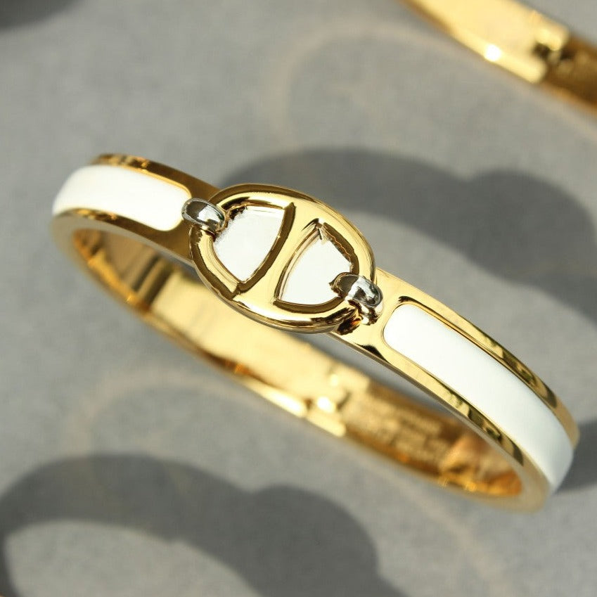 [Elowen Jewels]CLIC CHAINE GOLD BRACELET