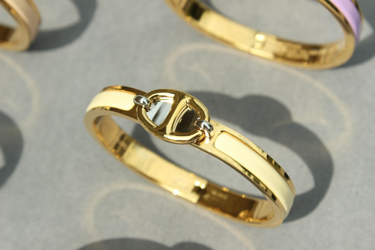 [Elowen Jewels]CLIC CHAINE GOLD BRACELET