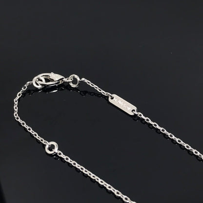 [Elowen Jewels]CLOVER PIETERSITE SILVER LONG NECKLACE