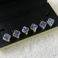 [Elowen Jewel]CLOVER PIETERSITE MEDIUM STUD EARRINGS