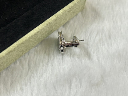 [Elowen Jewels]CLOVER PIETERSITE MEDIUM STUD EARRINGS