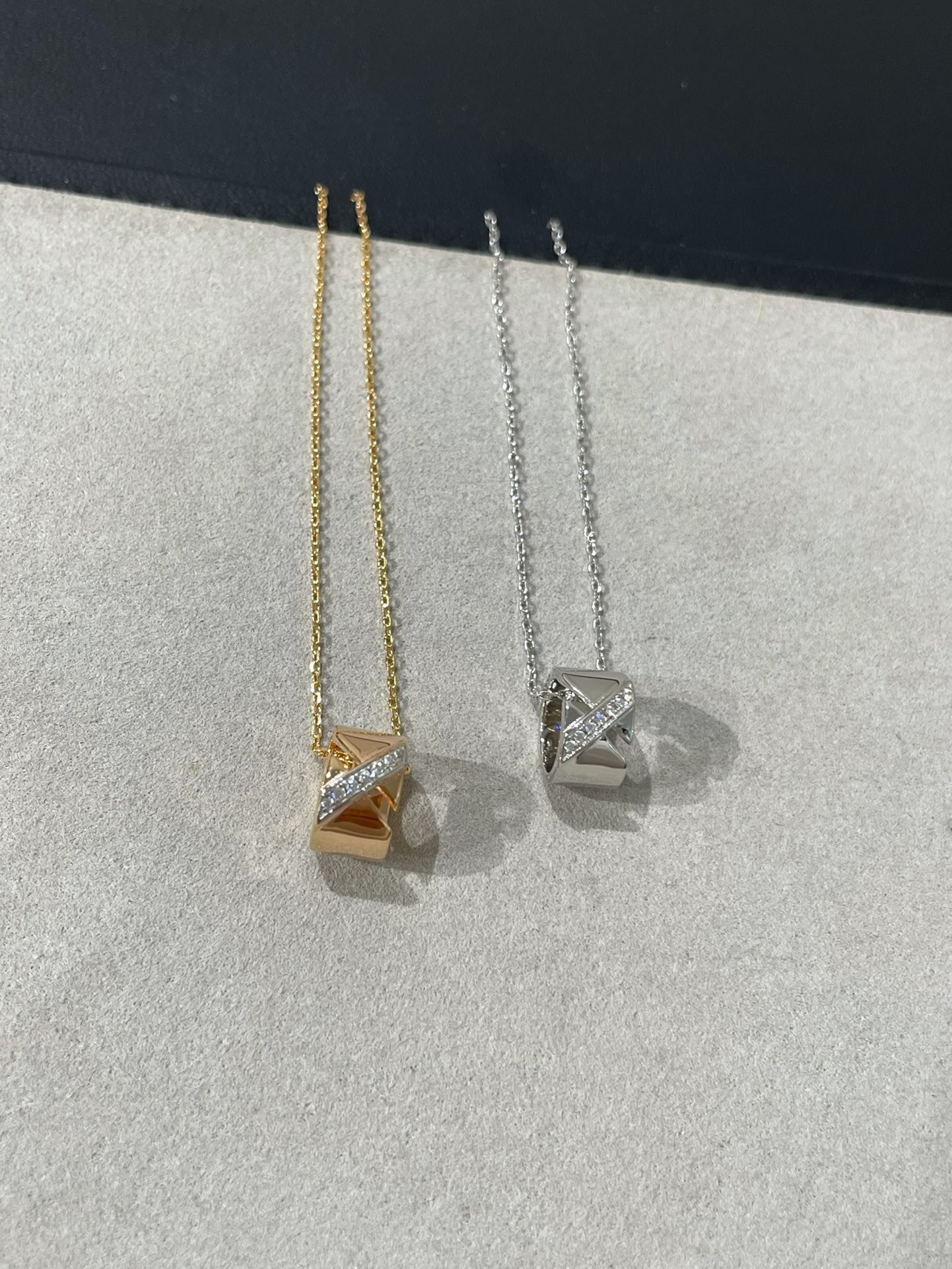 [Elowen Jewels]LIENS EVIDENCE DIAMOND NECKLACE