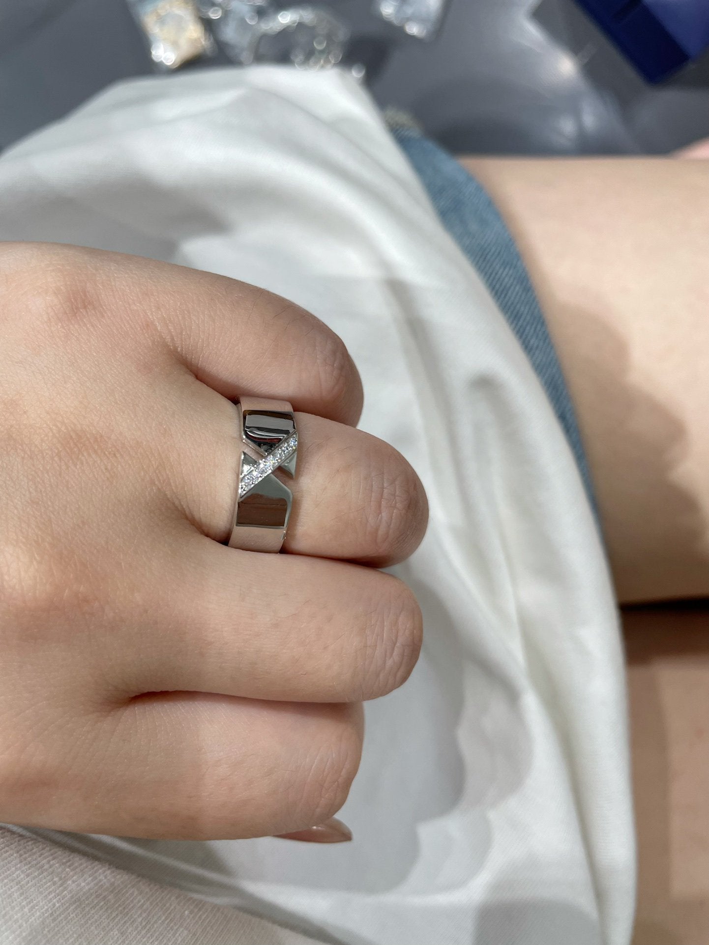 [Elowen Jewels]LIENS EVIDENCE DIAOMOND RING