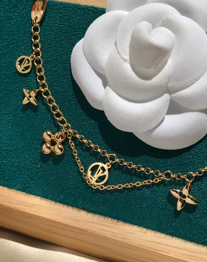[Elowen Jewels]BLOOMING PINK GOLD MOP BRACELET