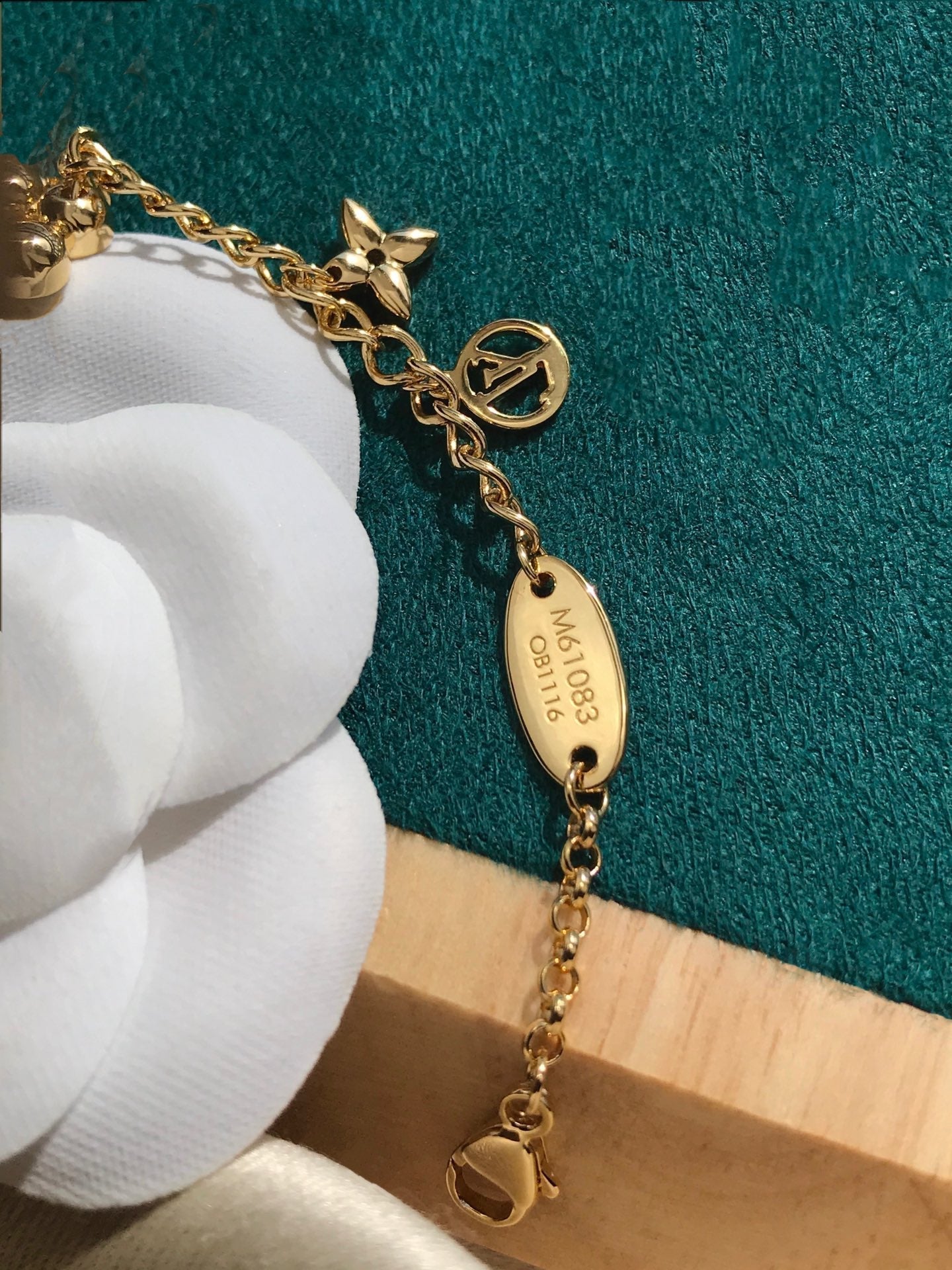 [Elowen Jewels]BLOOMING PINK GOLD MOP BRACELET