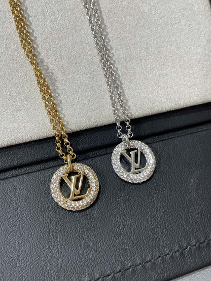 [Elowen Jewels]BY NIGHT DIAMOND PAVED NECKLACE