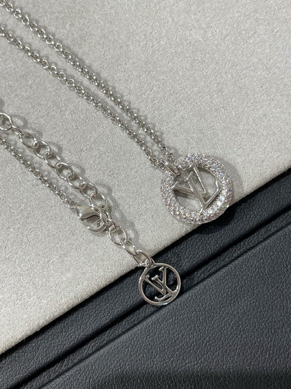 [Elowen Jewels]BY NIGHT DIAMOND PAVED NECKLACE