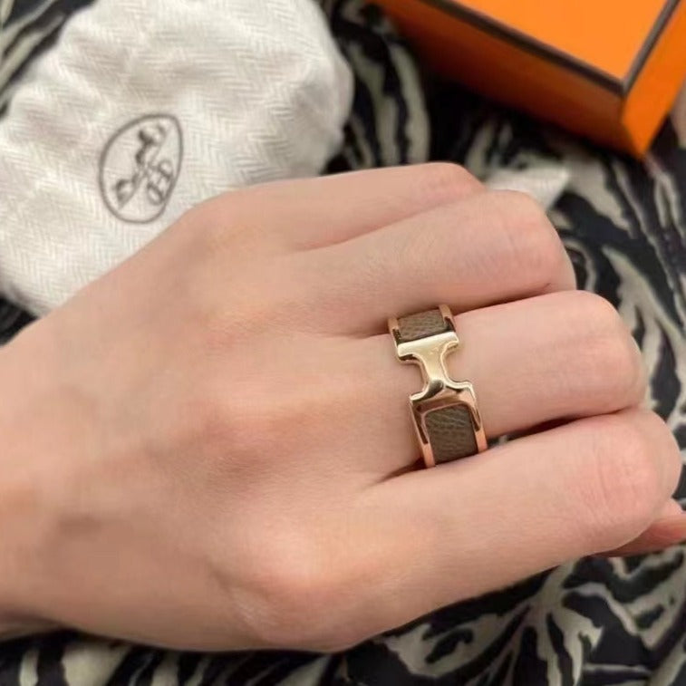 [Elowen Jewels]OLYMPE PINK GOLD RING