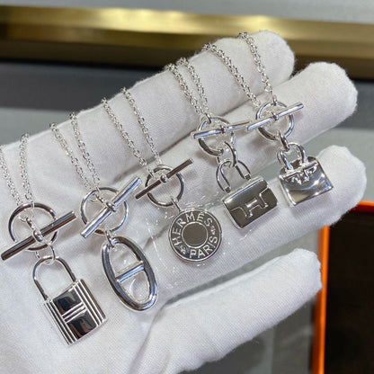 [Elowen Jewels]CONSTANCE PEDANT SILVER NECKLACE