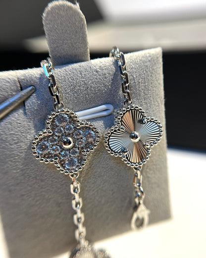 [Elowen Jewels] CLOVER 5 MOTIF LASER BRACELET COLLECTION