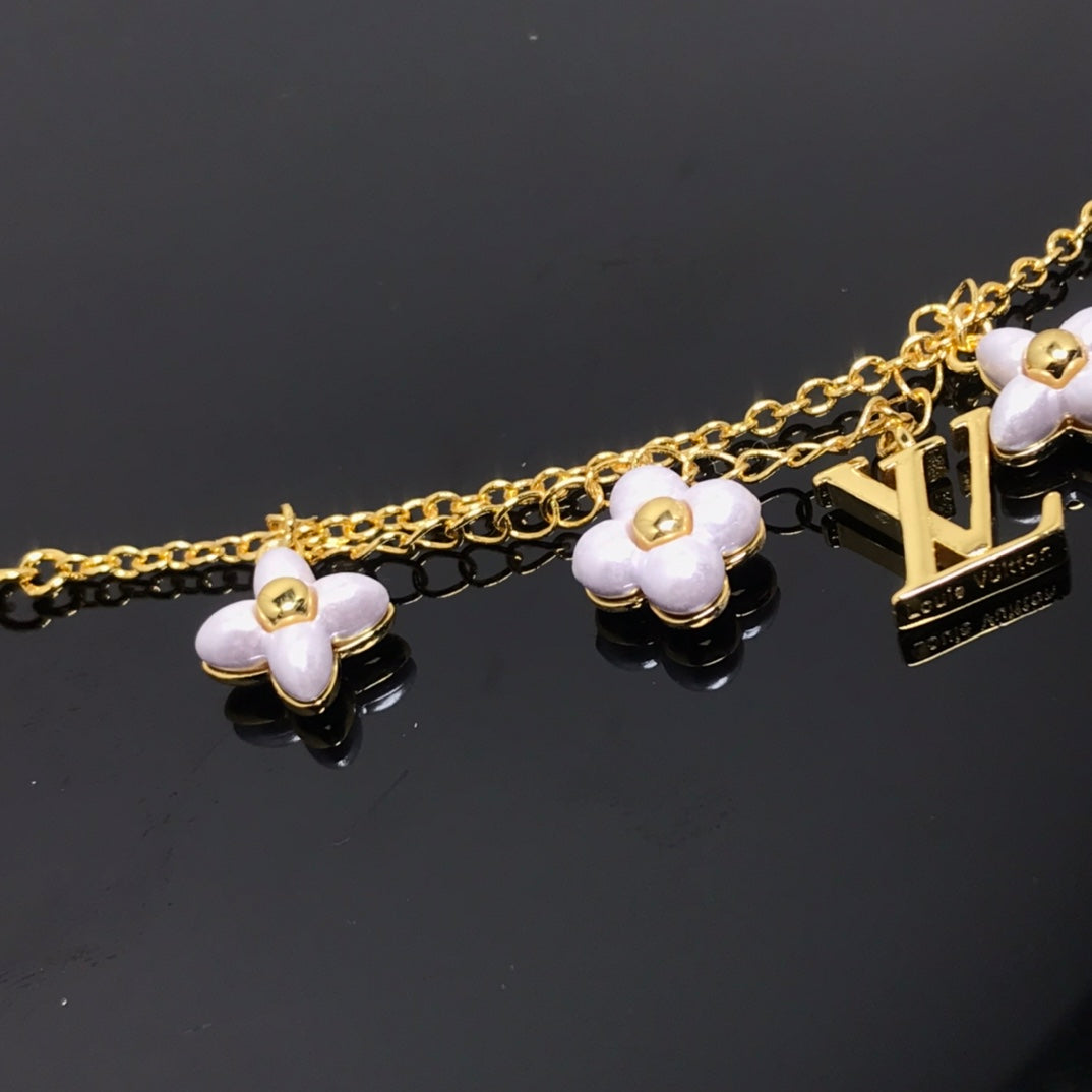 [Elowen Jewels]LOGO 6 MOTIF STAR AND SUN GOLD BRACELET