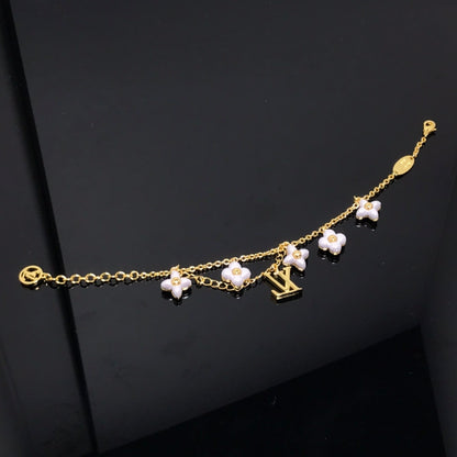 [Elowen Jewels]LOGO 6 MOTIF STAR AND SUN GOLD BRACELET