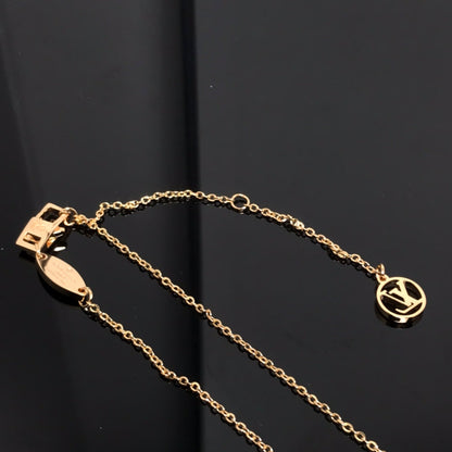 [Elowen Jewels]COLOR BLOSSOM PINK MOP SUN GOLD NECKLACE