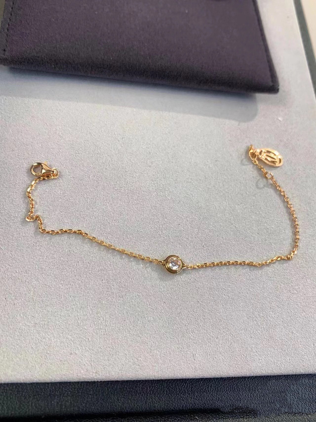 [Elowen Jewels]DAMOUR DIAMOND LINK BRACELET