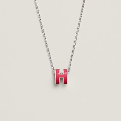 [Elowen Jewels]H NECKLACE PINK