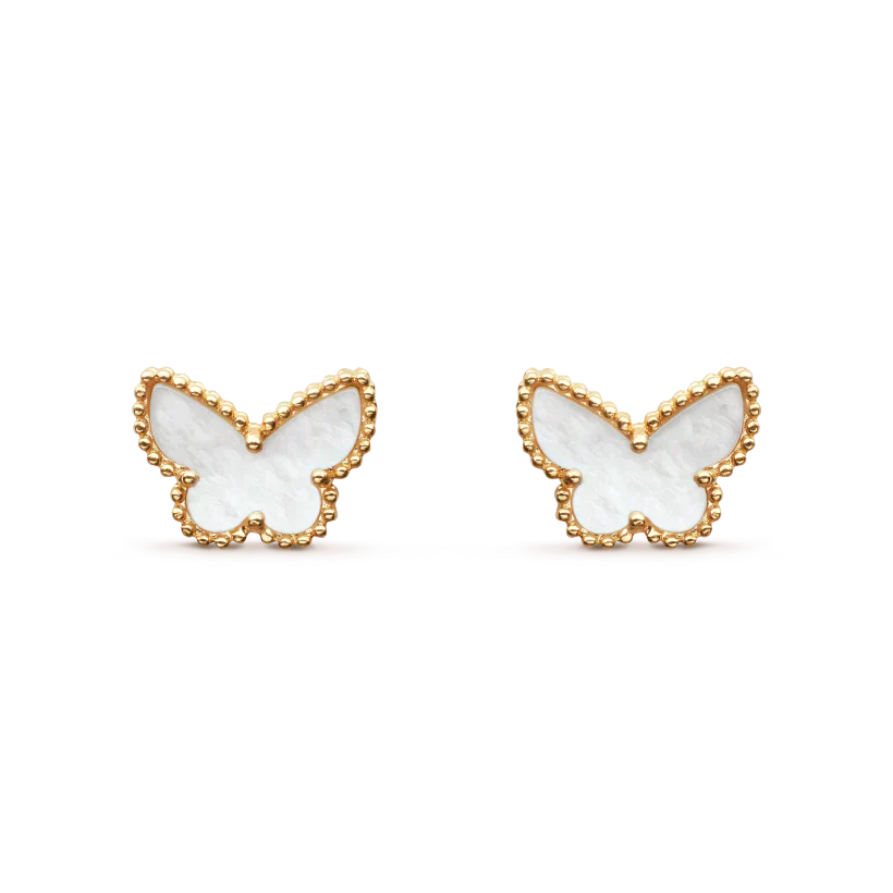 [Elowen Jewels]SWEET BUTTERFLY MOP EARSTUDS