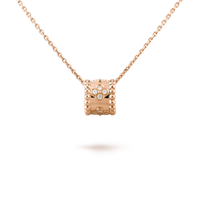 [Elowen Jewel]PERLEE PEDANT NECKLACE GOLD / ROSE GOLD