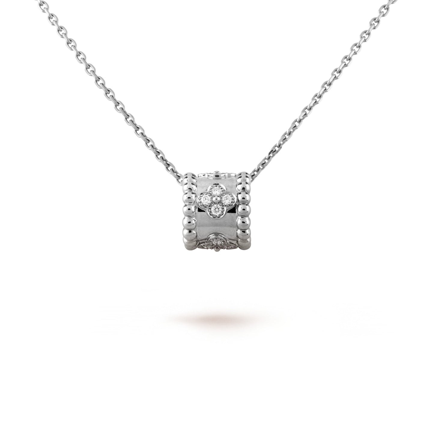 [Elowen Jewels]PERLEE PEDANT SIVLER DIAMOND NECKLACE