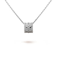 [Elowen Jewel]PERLEE PEDANT SIVLER DIAMOND NECKLACE