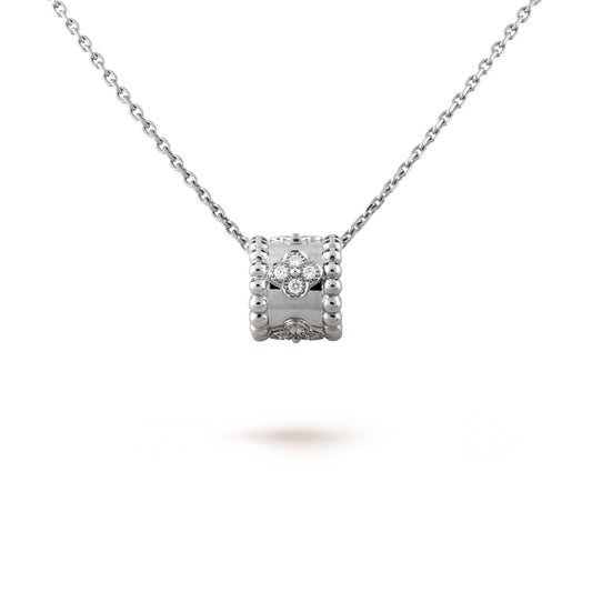 [Elowen Jewels]PERLEE PEDANT SIVLER DIAMOND NECKLACE