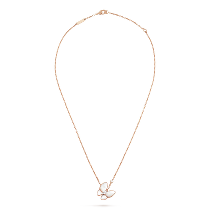 [Elowen Jewels]BUTTERFLY MOP DIAMOND NECKLACE