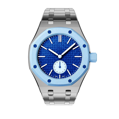Oak Pop Exclusive Silver Steel Strap