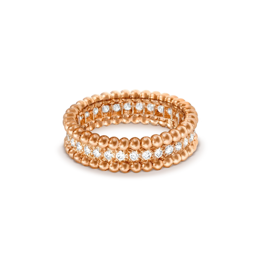 [Elowen Jewels]PERLEE DIAMOND ROSE GOLD RING