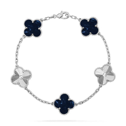 [Elowen Jewels]CLOVER 5 MOTIF PIETERSITE BRACELET COLLECTION