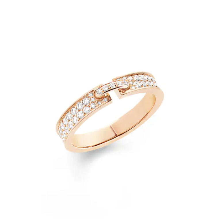 [Elowen Jewels]ALLIANCE LIENS VIDENCE PAVED DIAMOND 4MM RING