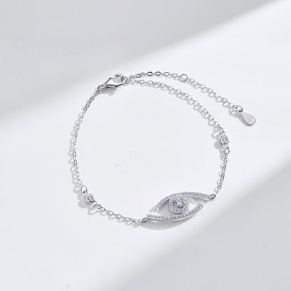 [Elowen Jewelry]Lucky Eye Pave-Set Diamond Bracelet