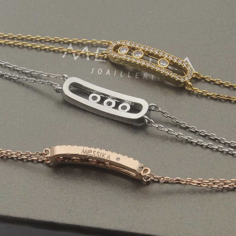 [Elowen Jewelry] Move Classique pavé bracelet