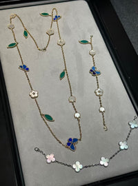 [Elowen Jewel ]LUCKY SPRING GOLD  MOTIFS  NECKLACE