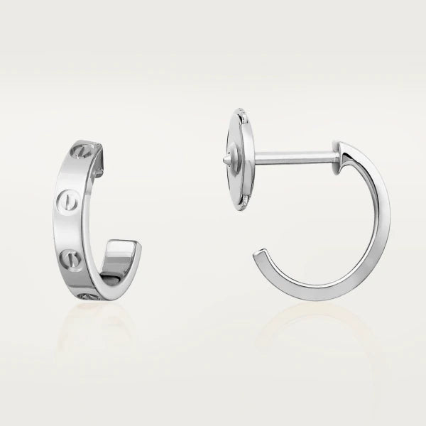 [Elowen Jewels]LOVE EARRINGS 2.65MM SILVER