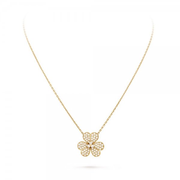 [Elowen Jewels]FLOWER DIAMOND NECKLACE
