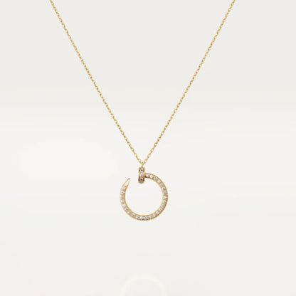 [Elowen Jewels]JUSTE NECKLACE GOLD DIAMONDS