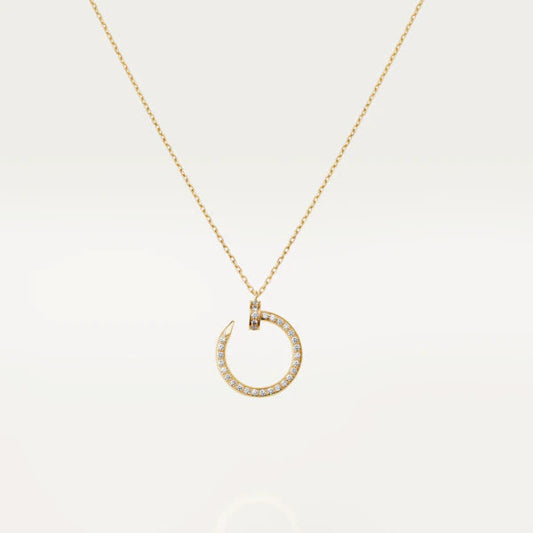 [Elowen Jewels]JUSTE NECKLACE GOLD DIAMONDS