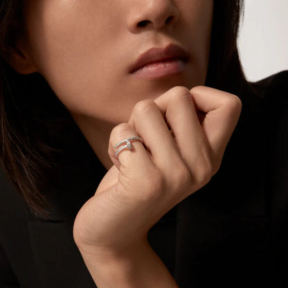 [Elowen Jewels]JUSTE RING 1.8MM SILVER DIAMONDS