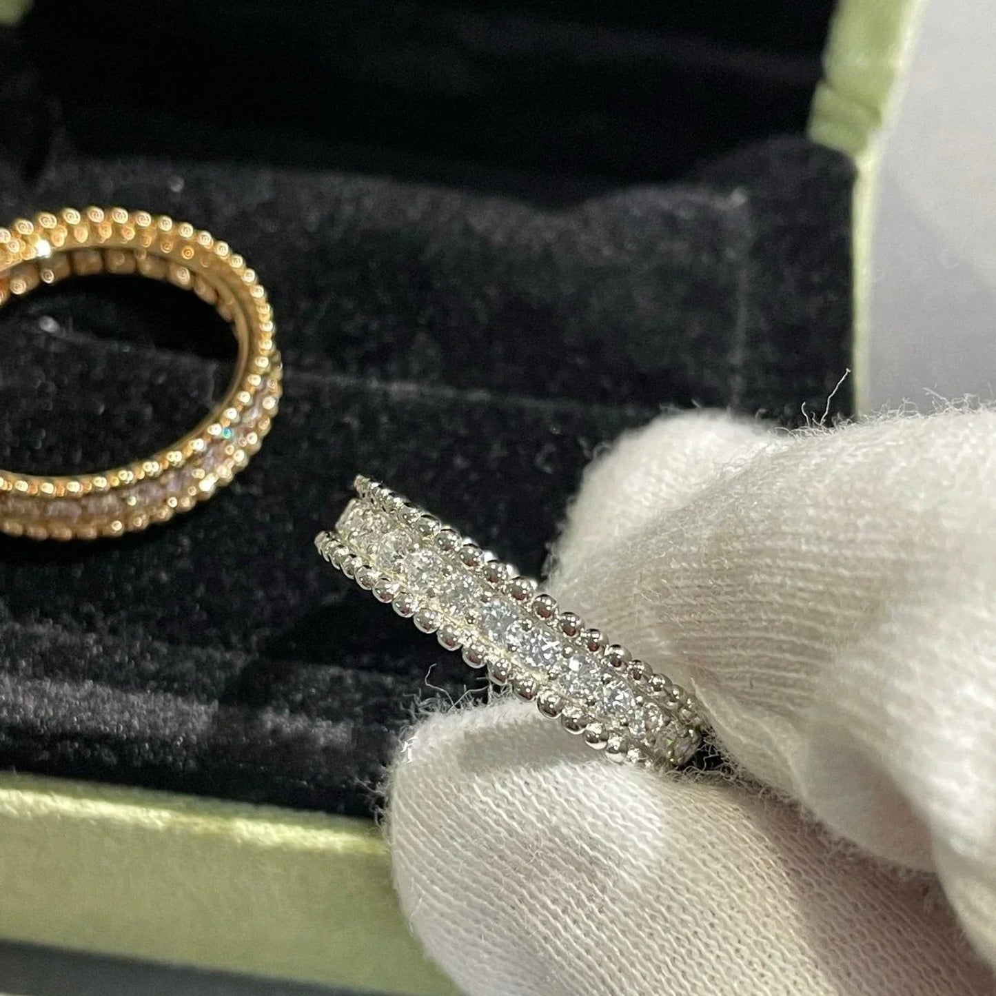 [Elowen Jewels]PERLEE DIAMOND ROSE GOLD RING