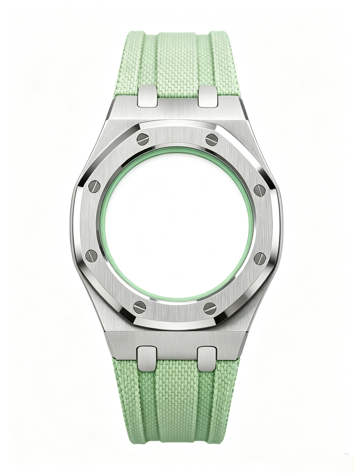Royal Oak Pop Series Exclusive Model, Fully Encased Stainless Steel Case and Fluororubber Strap