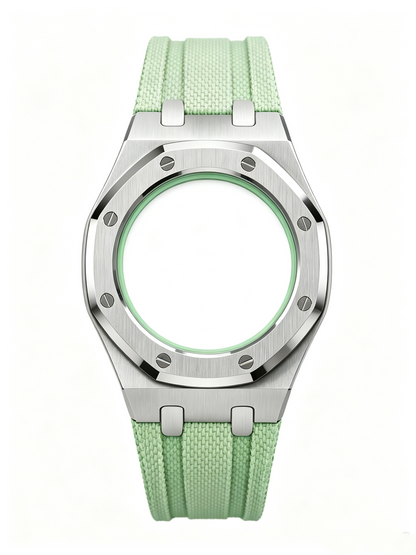 Royal Oak Pop Series Exclusive Model, Fully Encased Stainless Steel Case and Fluororubber Strap