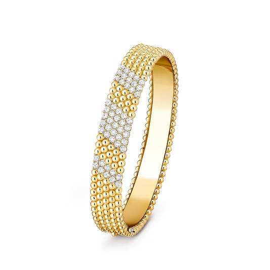 [Elowen-jewel]  FIVE-ROW DIAMOND BRACELET