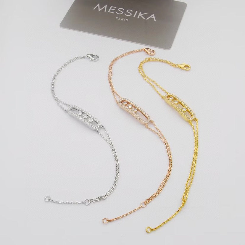 [Elowen Jewelry] Move Classique pavé bracelet