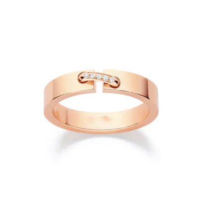 [Elowen Jewels]ALLIANCE LIENS VIDENCE DIAMOND 4MM RING