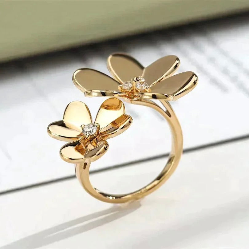 [Elowen Jewels]CLOVER COMOS GOLD DIAMOND RING