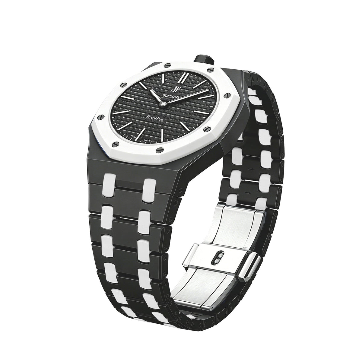 Royal Oak Pop Exclusive Bioceramic Case & Bioceramic Strap Mix Color