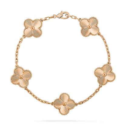 [Elowen Jewels] CLOVER 5 MOTIF LASER BRACELET COLLECTION