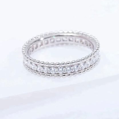 [Elowen Jewels]PERLEE DIAMOND SILVER RING