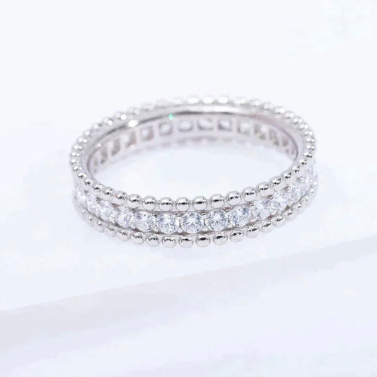 [Elowen Jewels]PERLEE DIAMOND SILVER RING