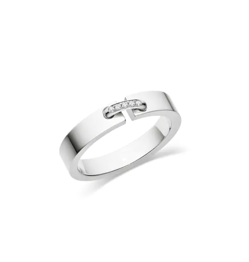 [Elowen Jewels]ALLIANCE LIENS VIDENCE DIAMOND 4MM RING